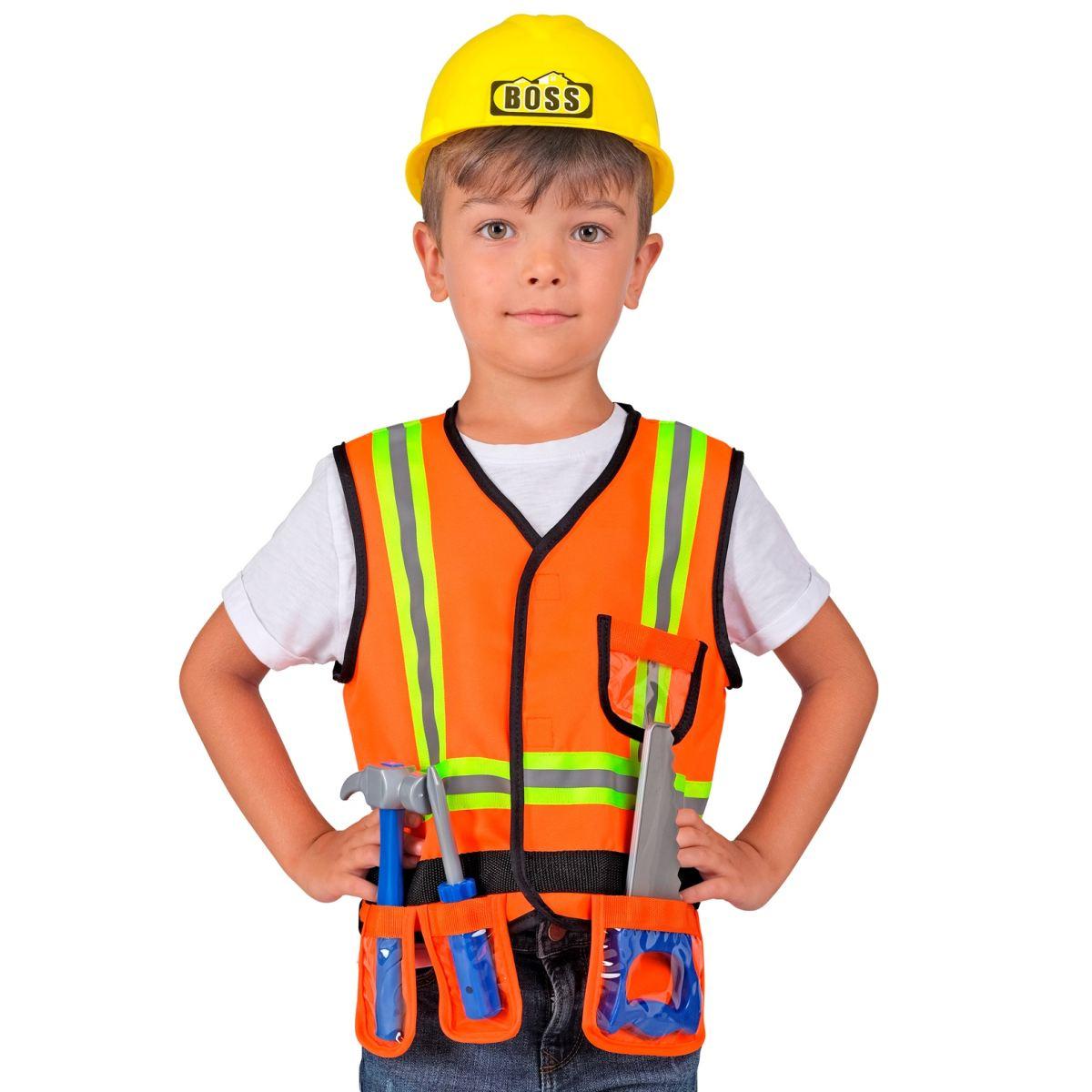 Costruttore gilet casco attrezzi 5 pz
