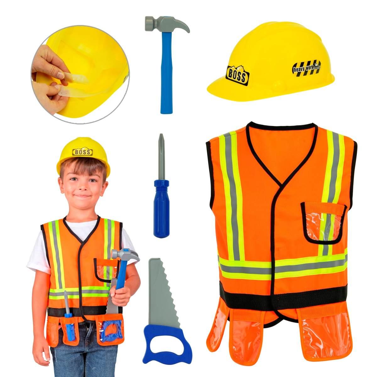 Costruttore gilet casco attrezzi 5 pz