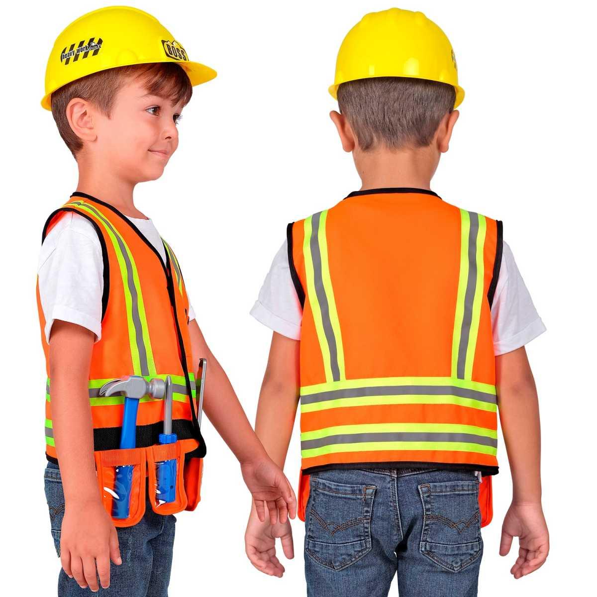 Costruttore gilet casco attrezzi 5 pz