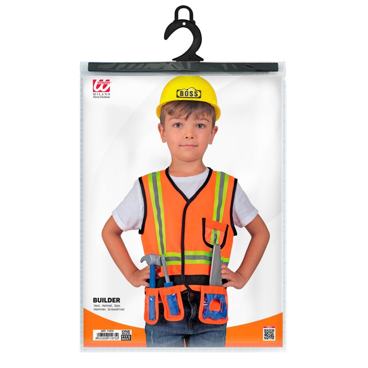 Costruttore gilet casco attrezzi 5 pz