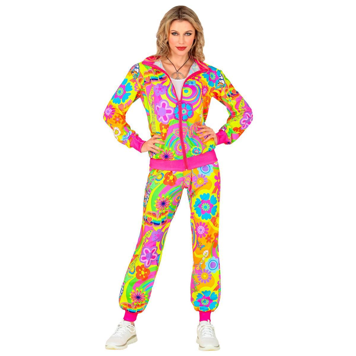 Costume Tuta Anni '80 Hippie |Widmann