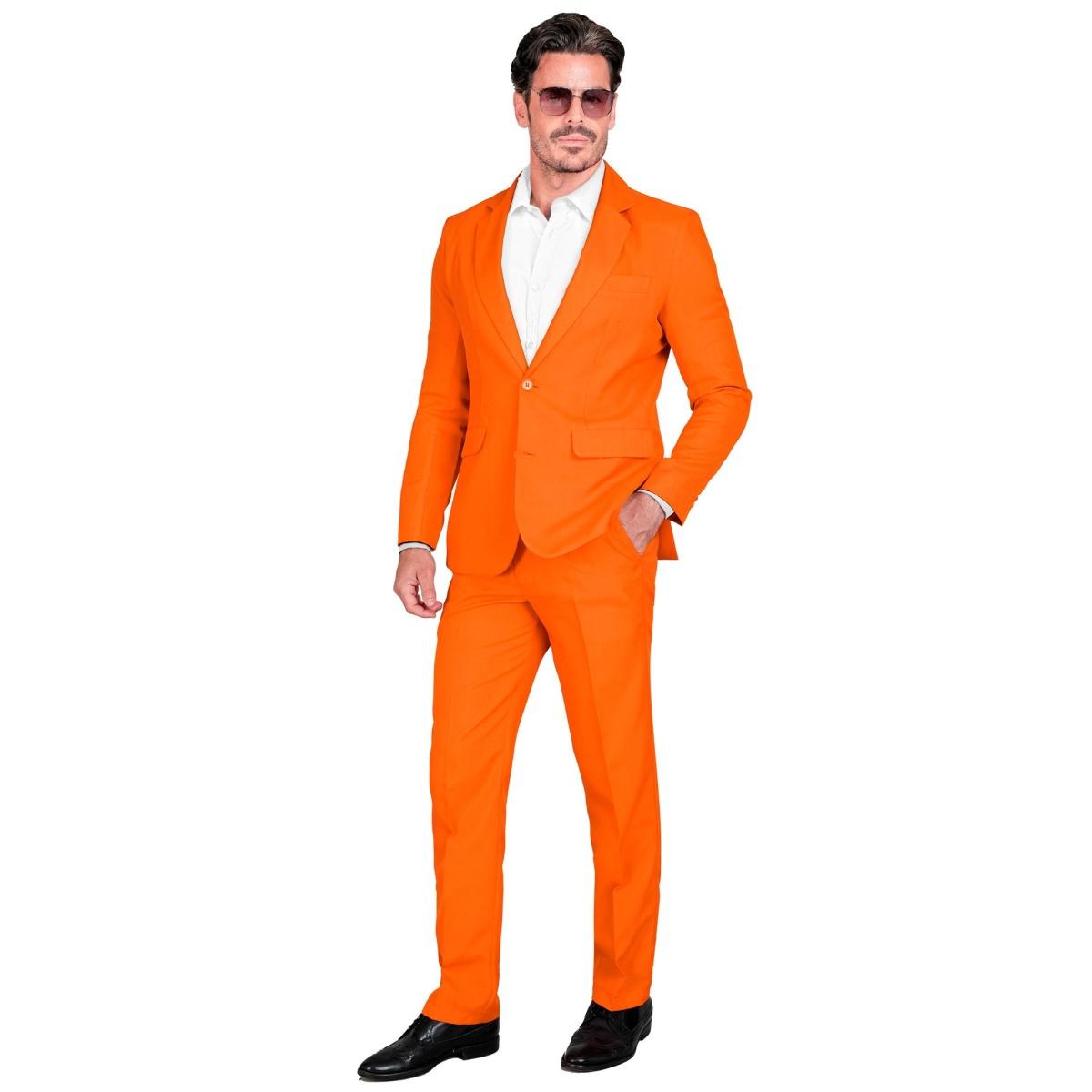 Costume Completo Party Disco Arancione |Widmann