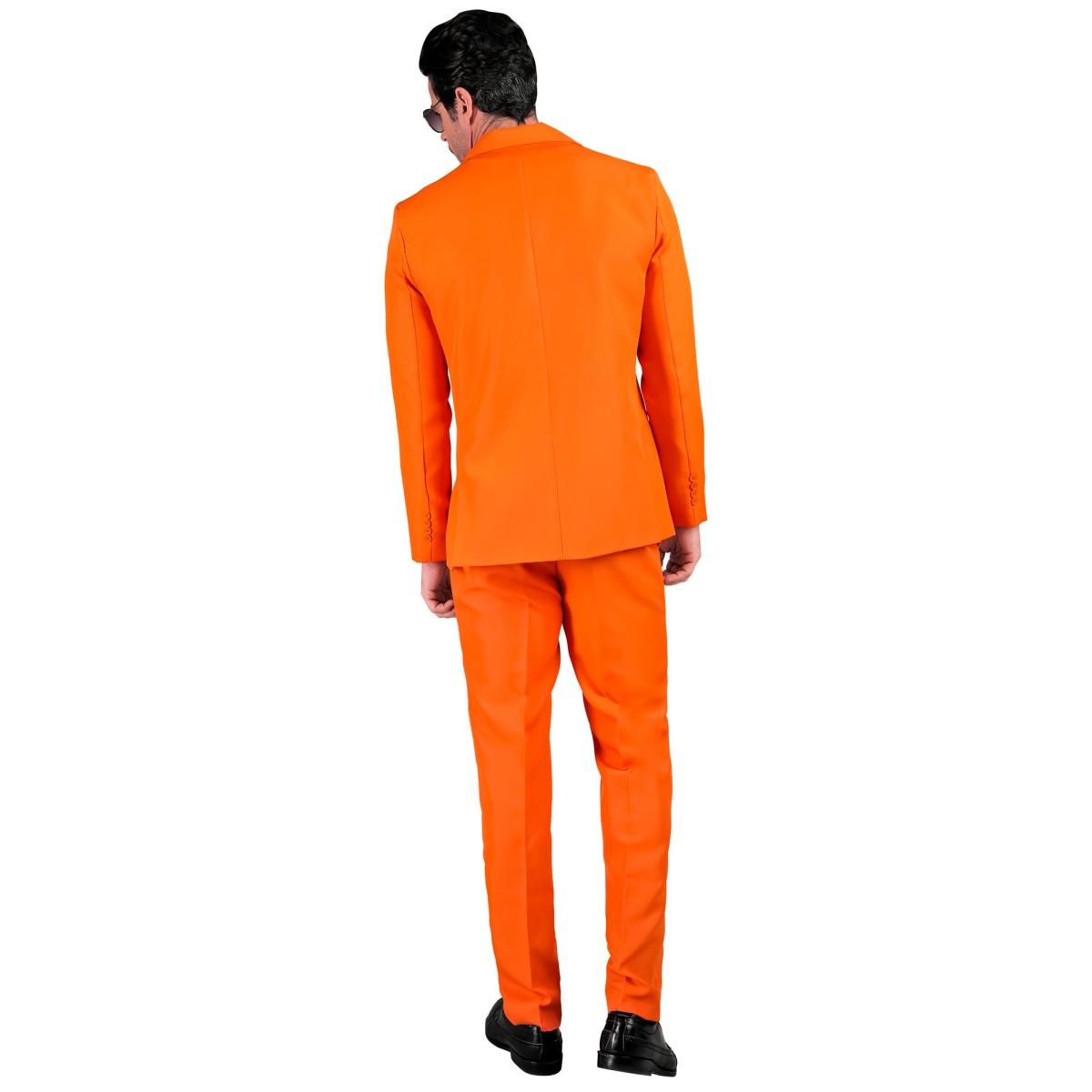 Costume Completo Party Disco Arancione |Widmann