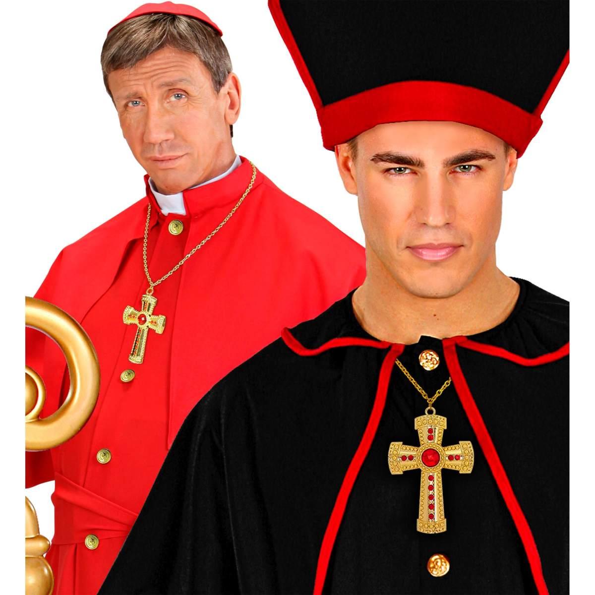 Collana Metallo Oro Con Croce |Widmann