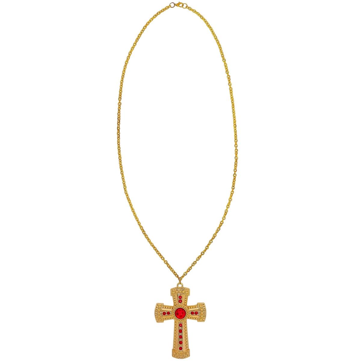 Collana Metallo Oro Con Croce |Widmann