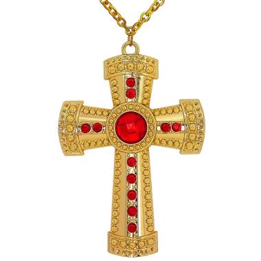 Collana Metallo Oro Con Croce |Widmann