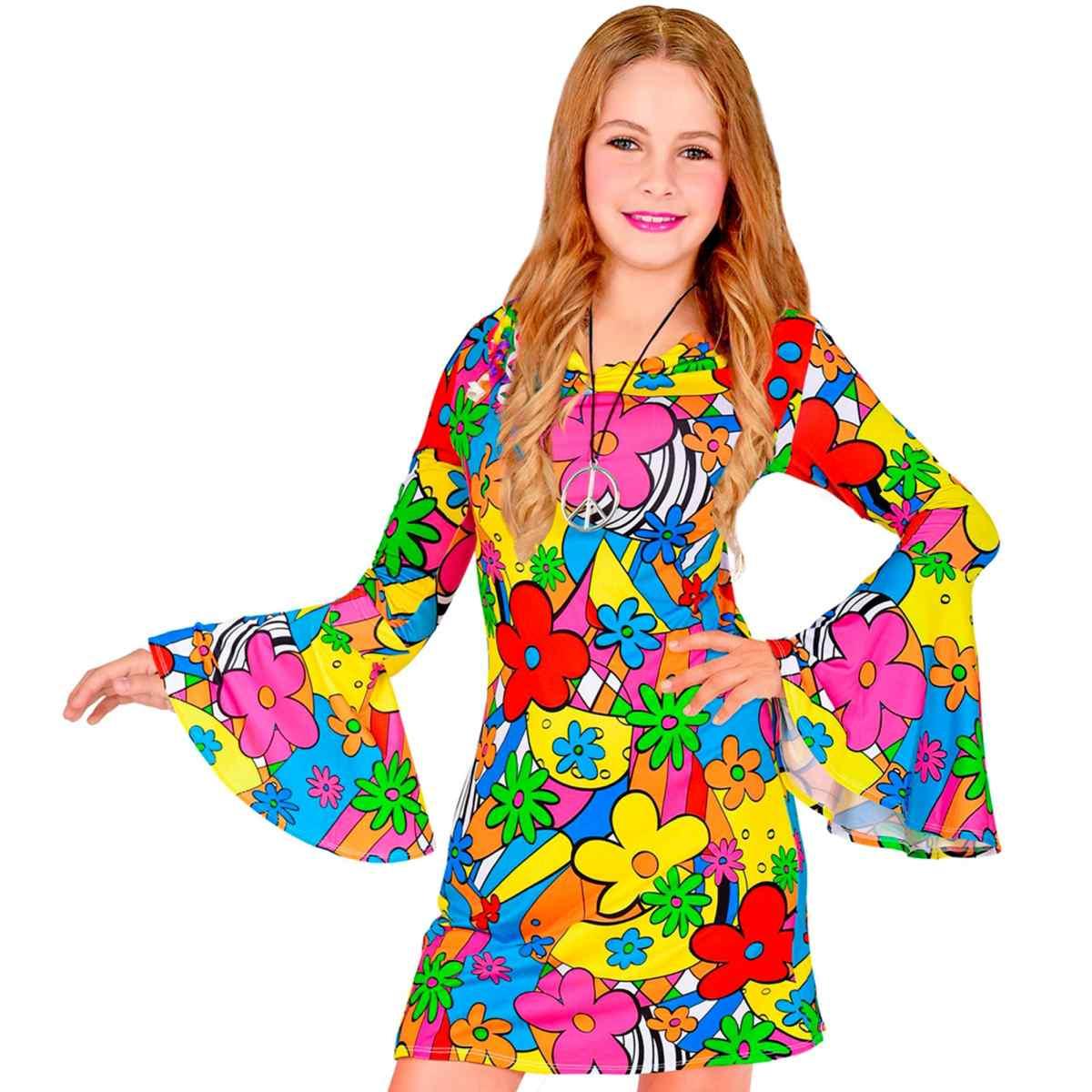 Costume Anni '70/'80 Hippie Girl |Widmann
