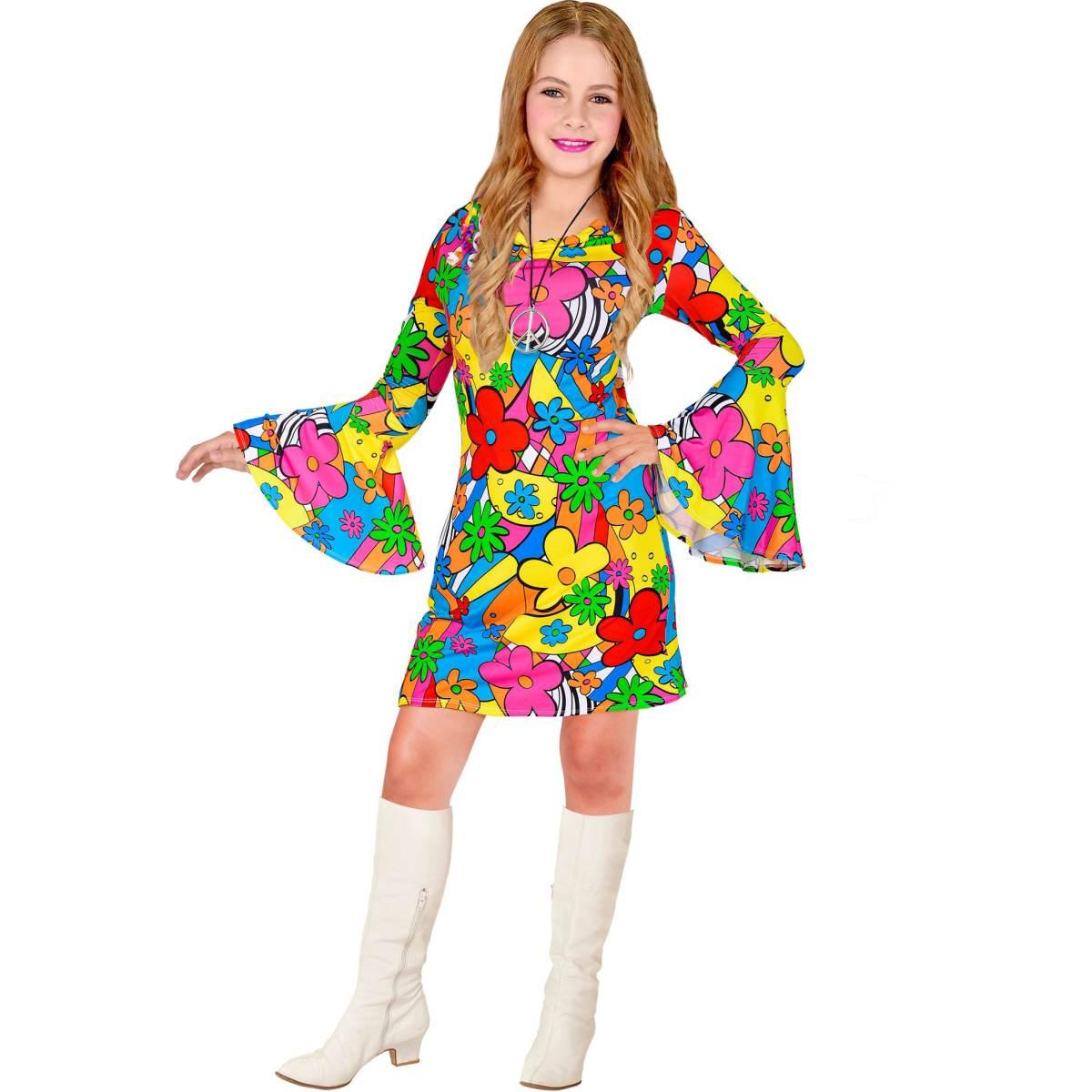 Costume Anni '70/'80 Hippie Girl |Widmann