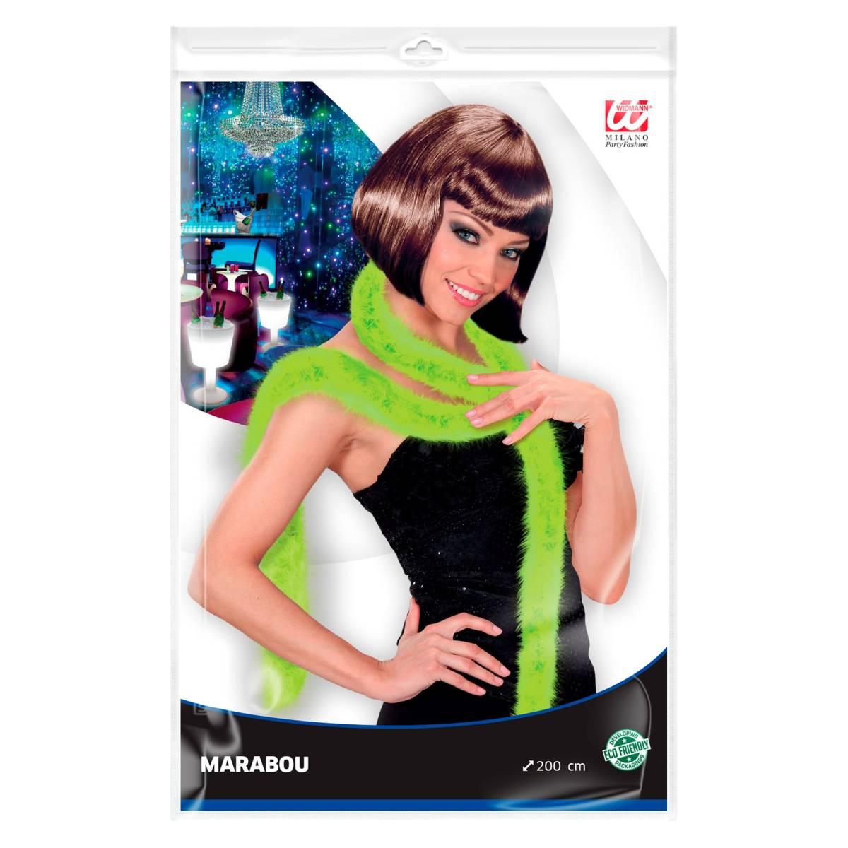 Boa Di Marabout cm.200 Verde |Widmann