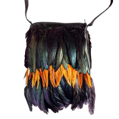 Borsa Indiana Con Piume |Widmann