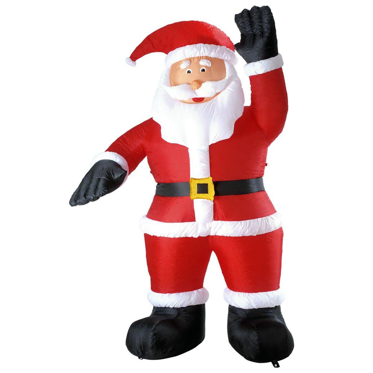 Decorazione Babbo Natale Gonfiabile cm.244 |Widmann