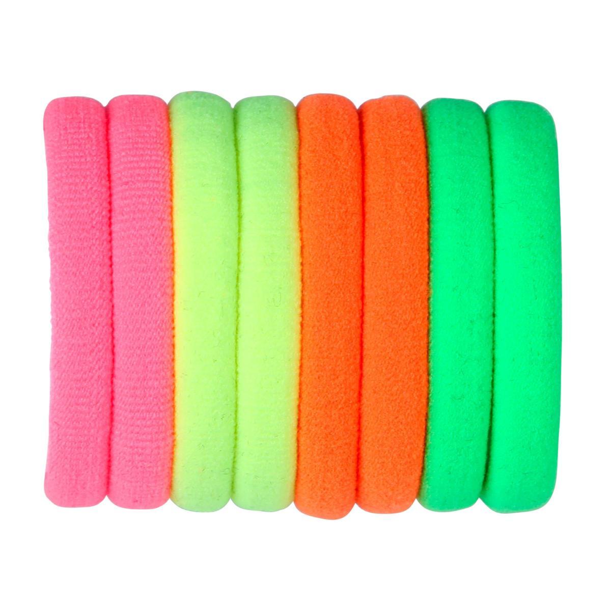 Elastici Capelli Fluorescenti Set pz.8 |Widmann
