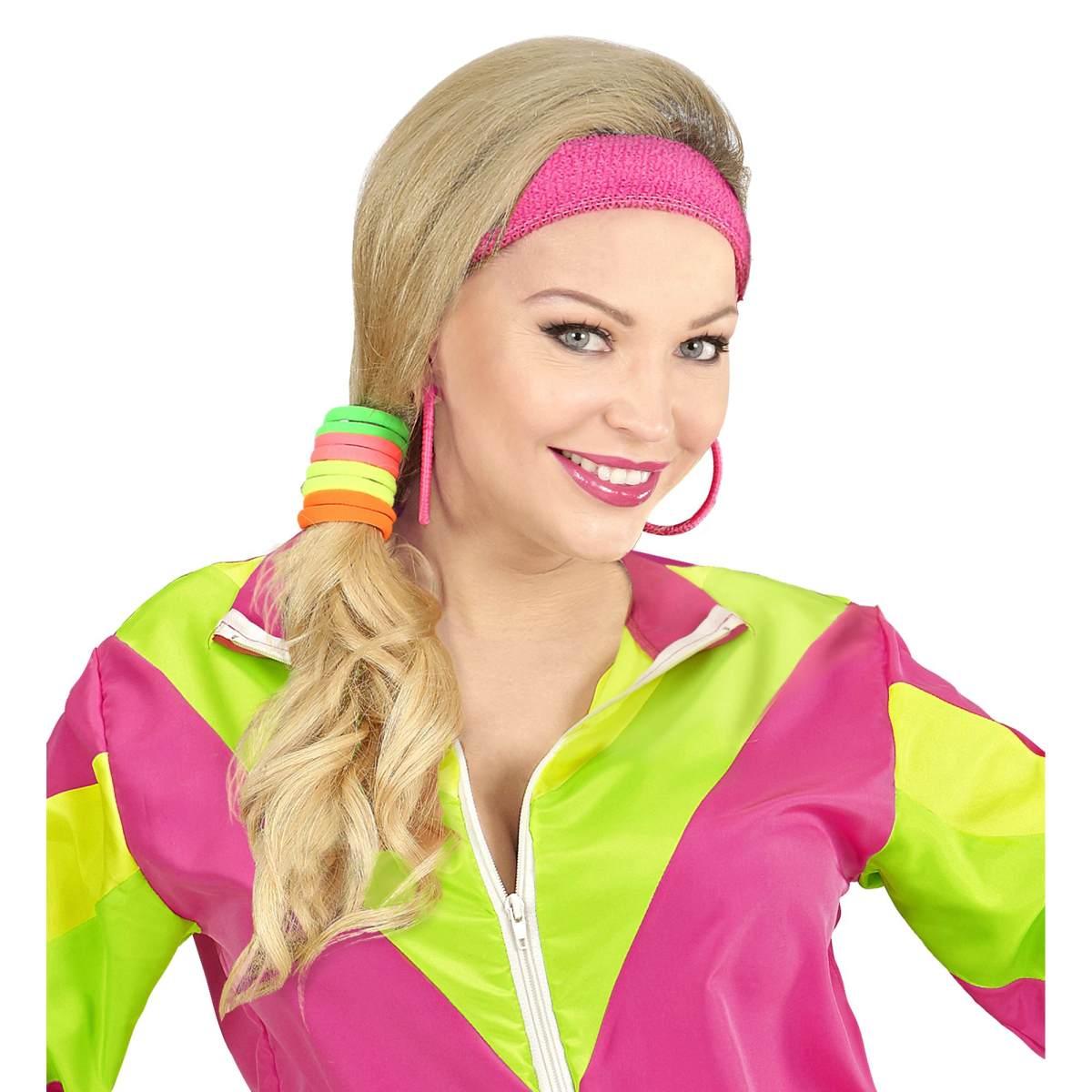 Elastici Capelli Fluorescenti Set pz.8 |Widmann