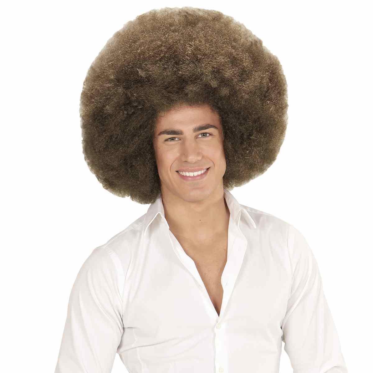 Parrucca Afro Castana |Widmann
