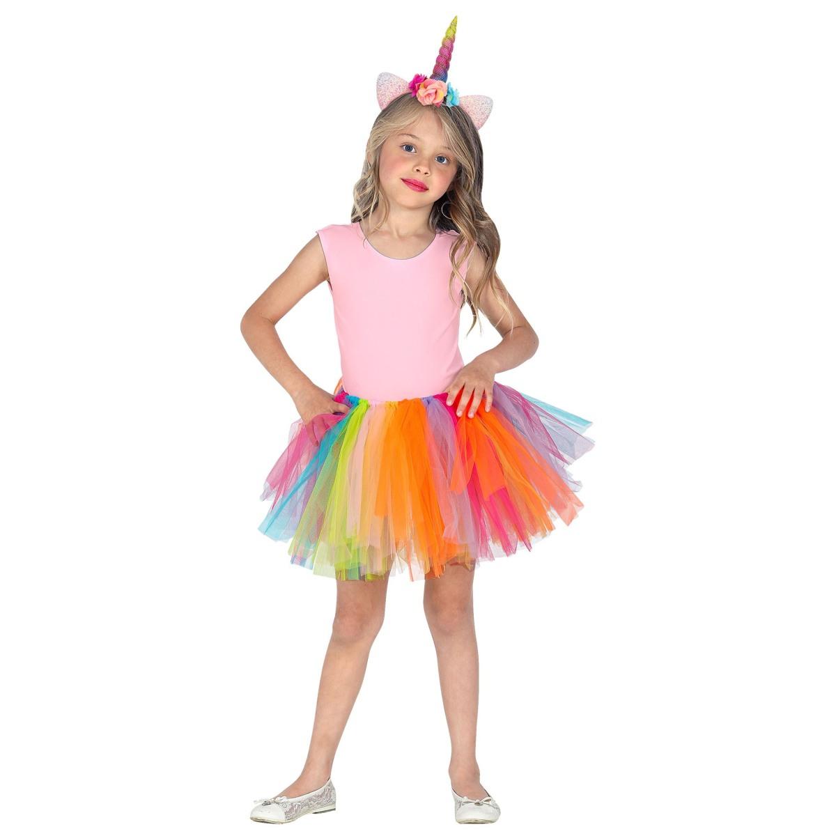 Gonna cm.30 Multicolor Tulle |Widmann