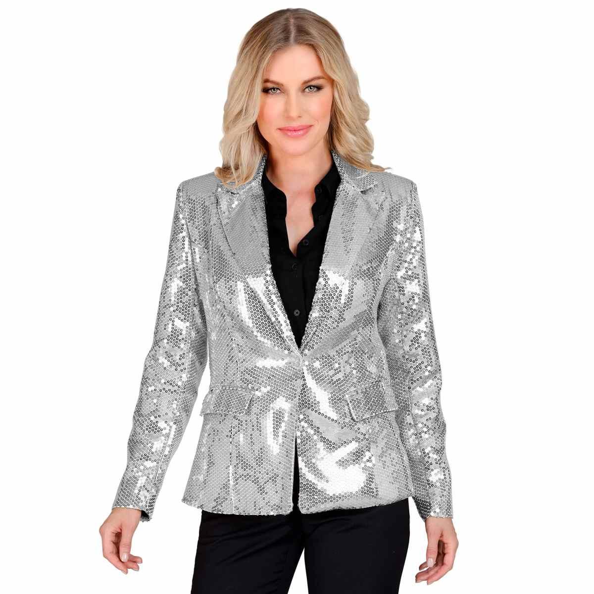 Giacca Argento Paillettes |Widmann