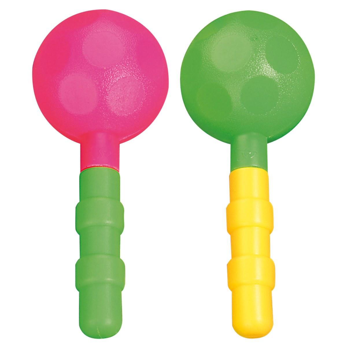 Maracas pvc colorate 2 pz