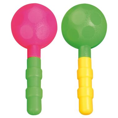 Maracas pvc colorate 2 pz