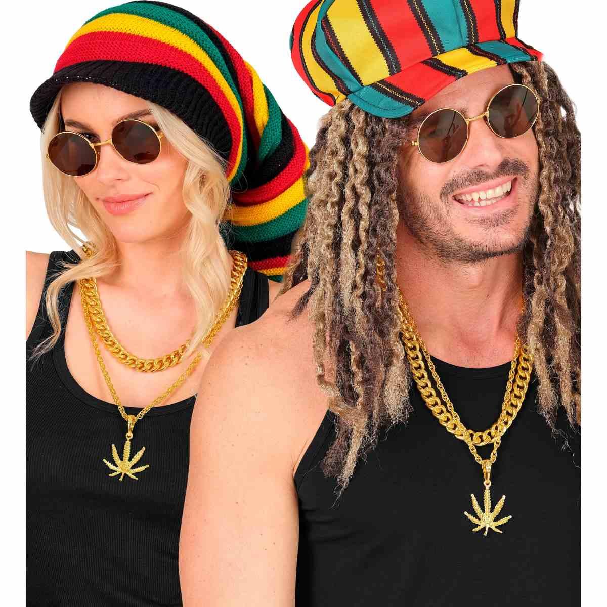 Collana Oro Con Foglia Ganja |Widmann