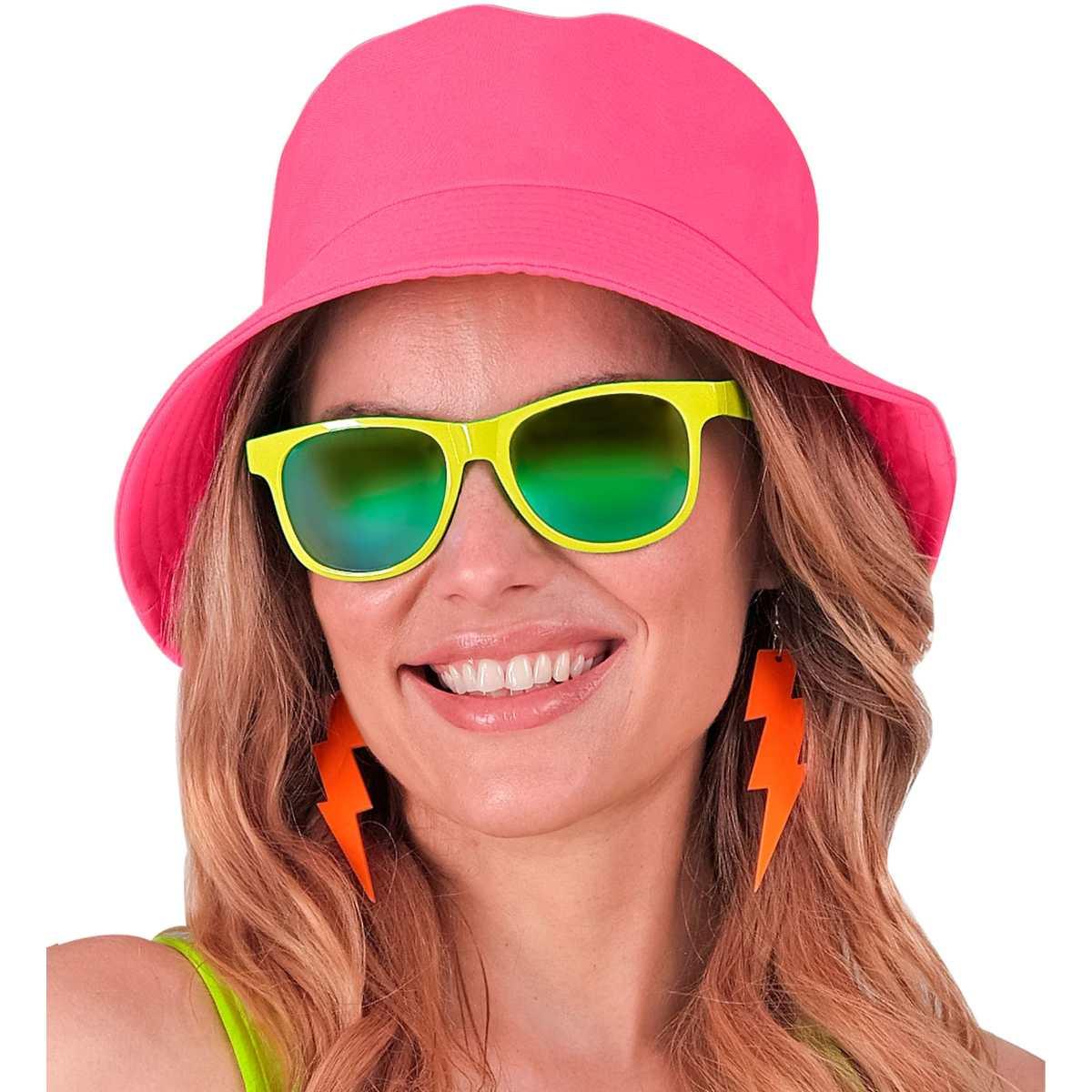 Cappello Pescatore Tessuto Rosa Fluo |Widmann
