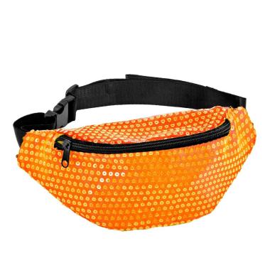 Borsa Marsupio Paillettes Arancione Fluo |Widmann