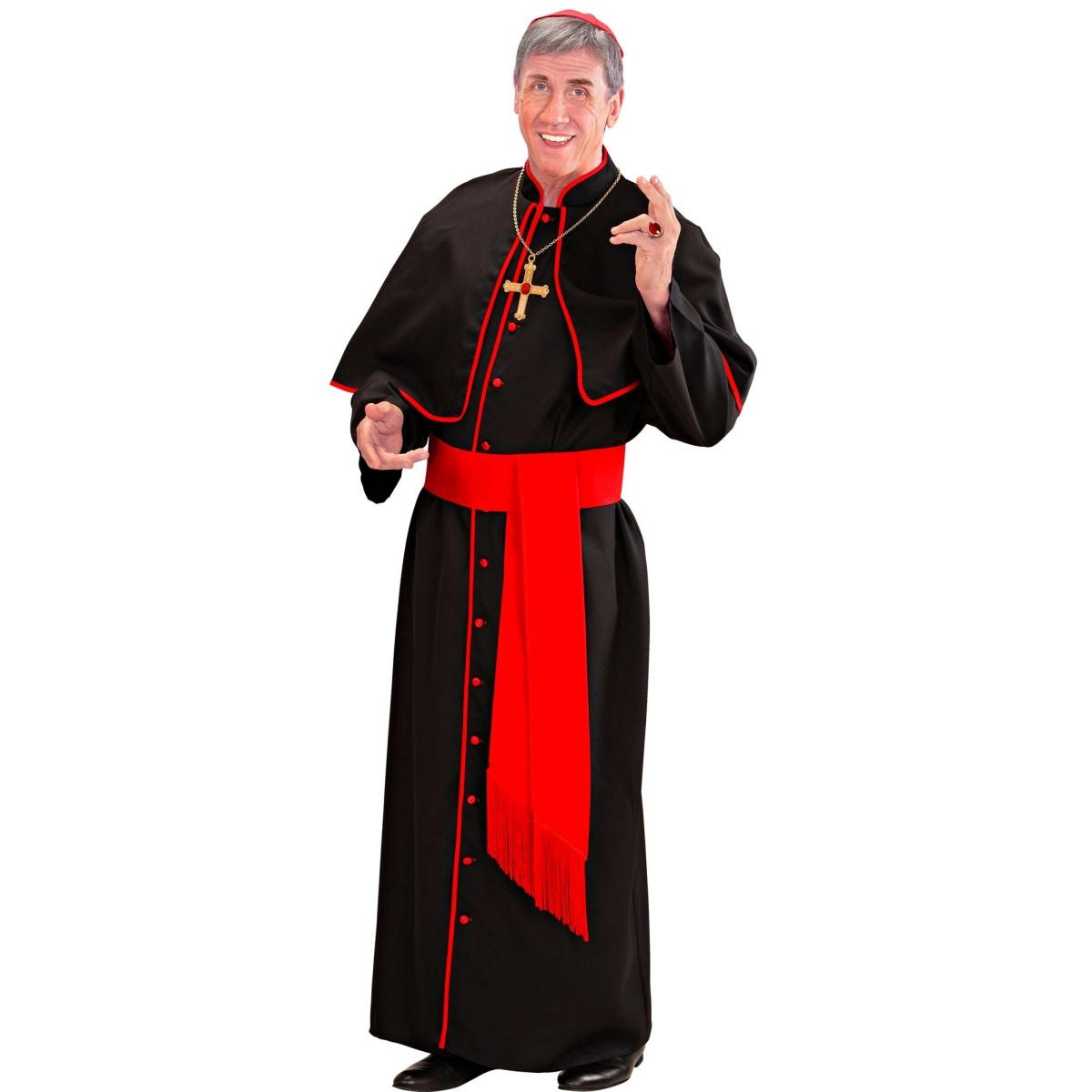Costume Cardinale Nero e Rosso |Widmann