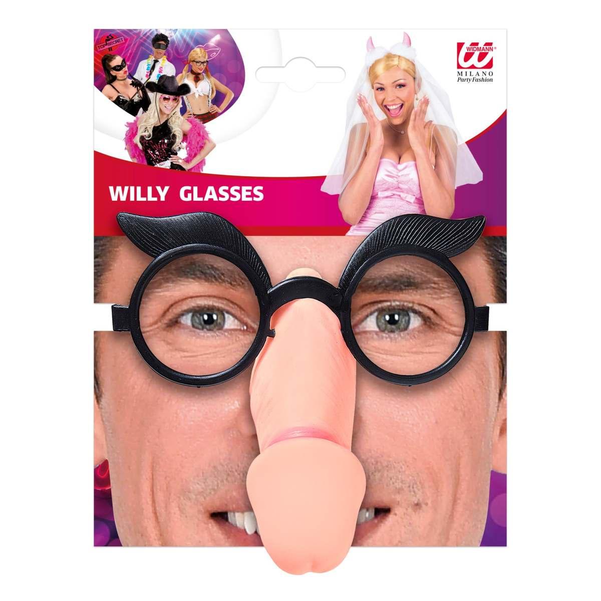 Occhiali Pvc Con Pene |Widmann