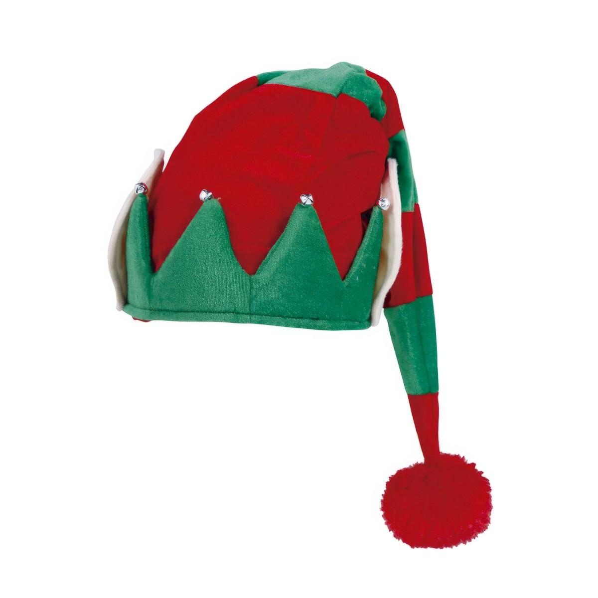 Cappello Elfo Righe Con Orecchie |Guirca