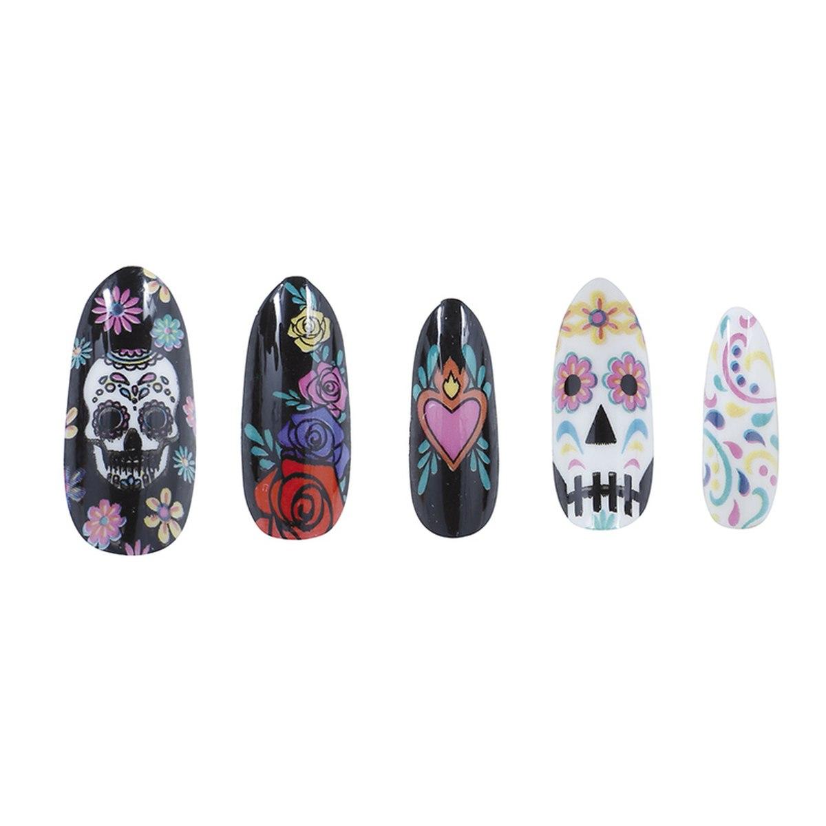 Unghie Catrina Con Colla Set 12 pz. |Guirca