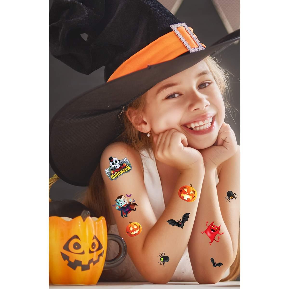 Tatuaggi Corpo Halloween Rimovibili Assortiti |Guirca