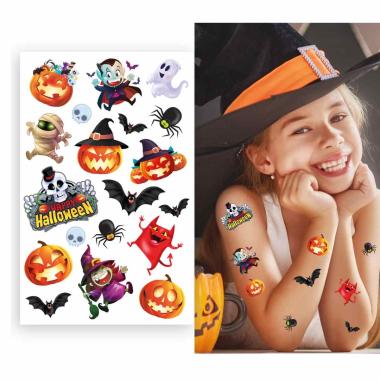 Tatuaggi Corpo Halloween Rimovibili Assortiti |Guirca
