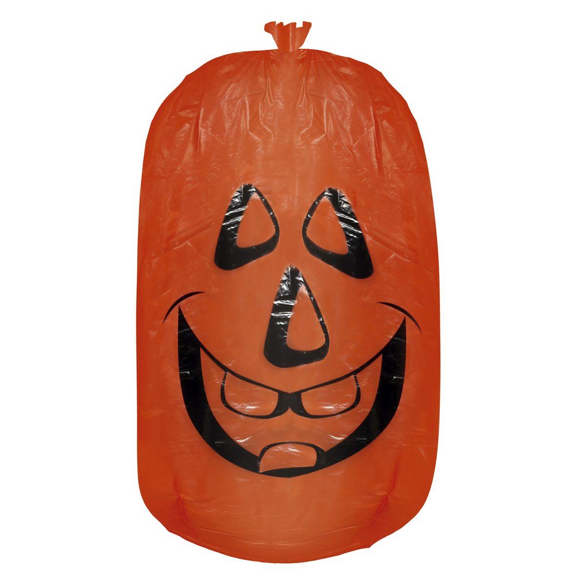Sacchi Halloween Arancioni Con Zucche Assortiti Set pz.3 |Guirca