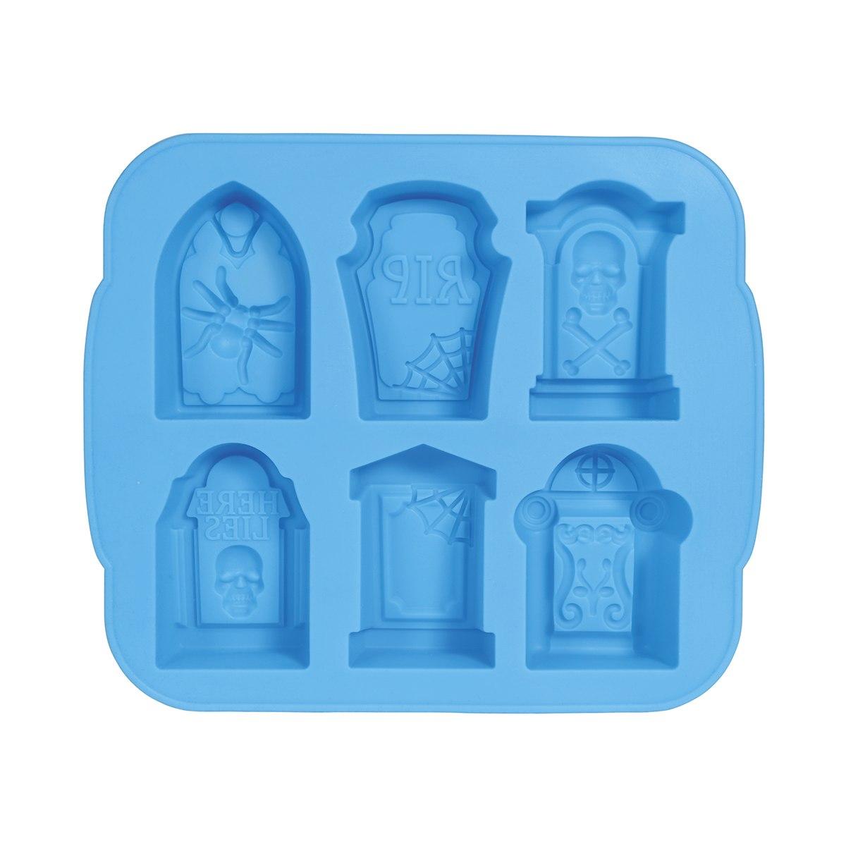 Stampo Silicone Halloween Biscotti Con Bare Set pz.6 |Guirca