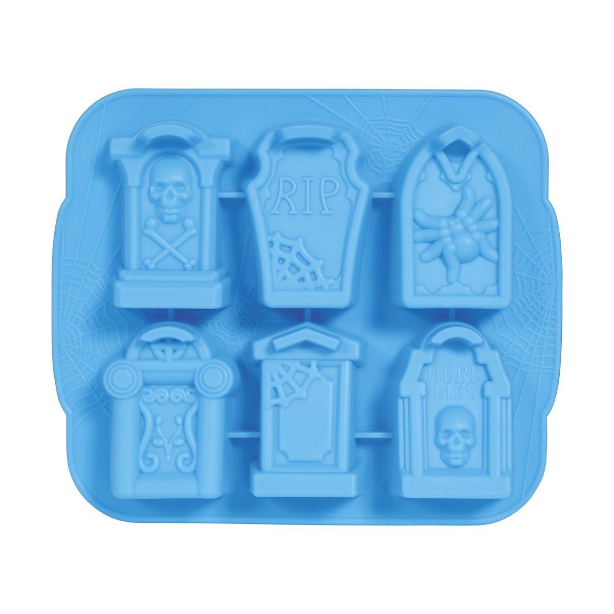 Stampo Silicone Halloween Biscotti Con Bare Set pz.6 |Guirca