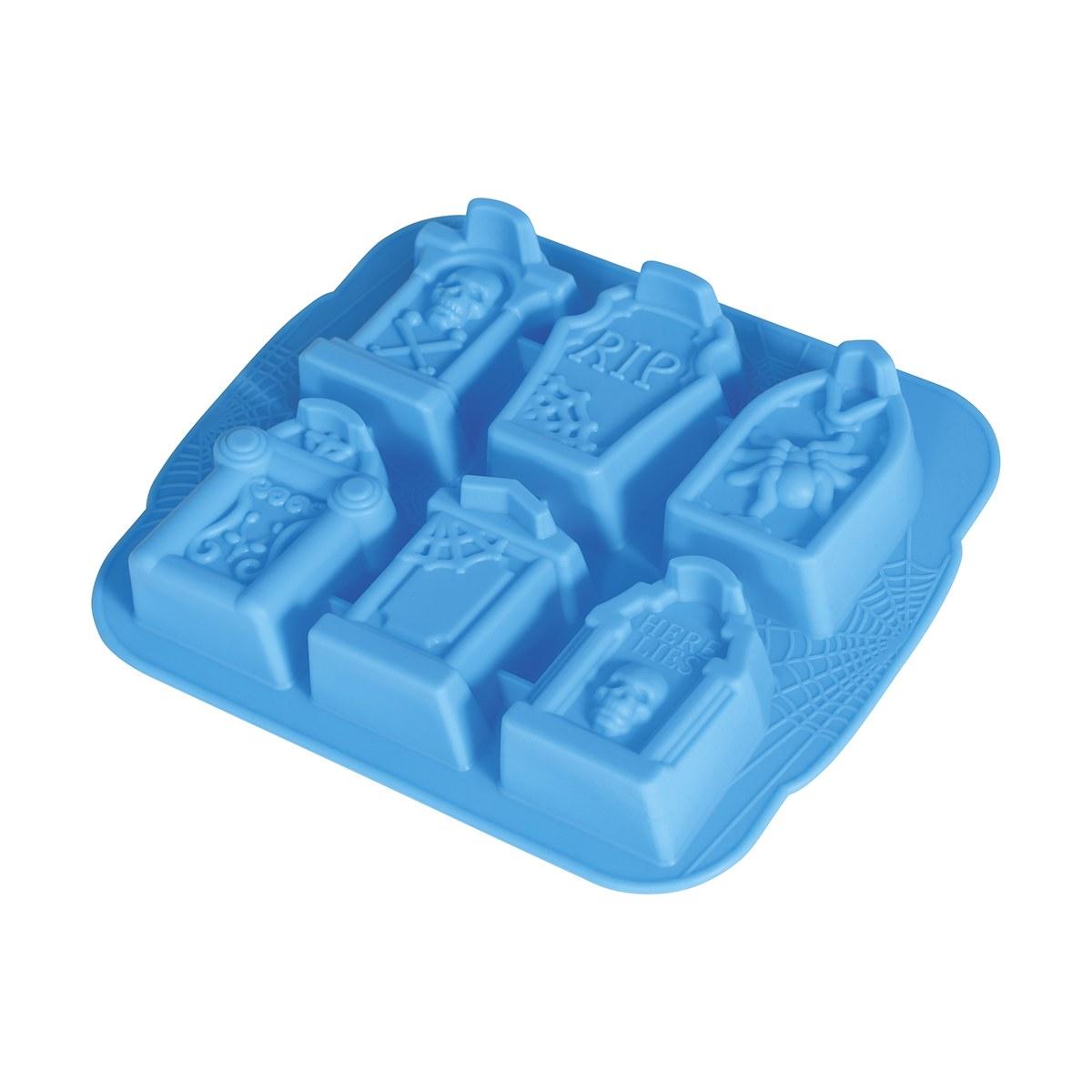 Stampo Silicone Halloween Biscotti Con Bare Set pz.6 |Guirca