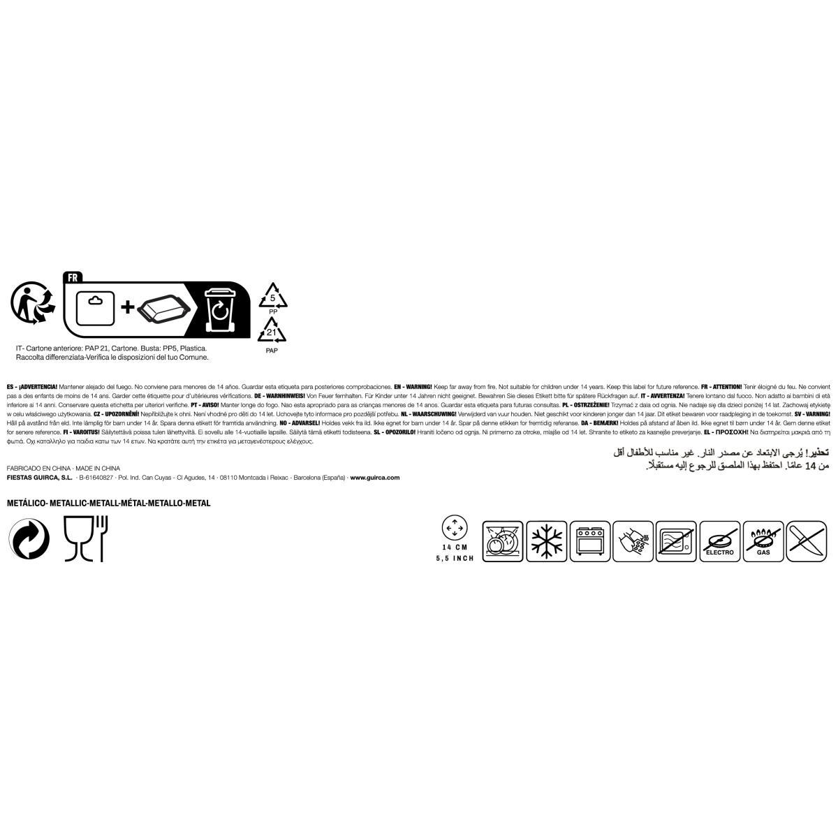 Formine Tagliabiscotti Halloween Metallo Set pz.5 |Guirca