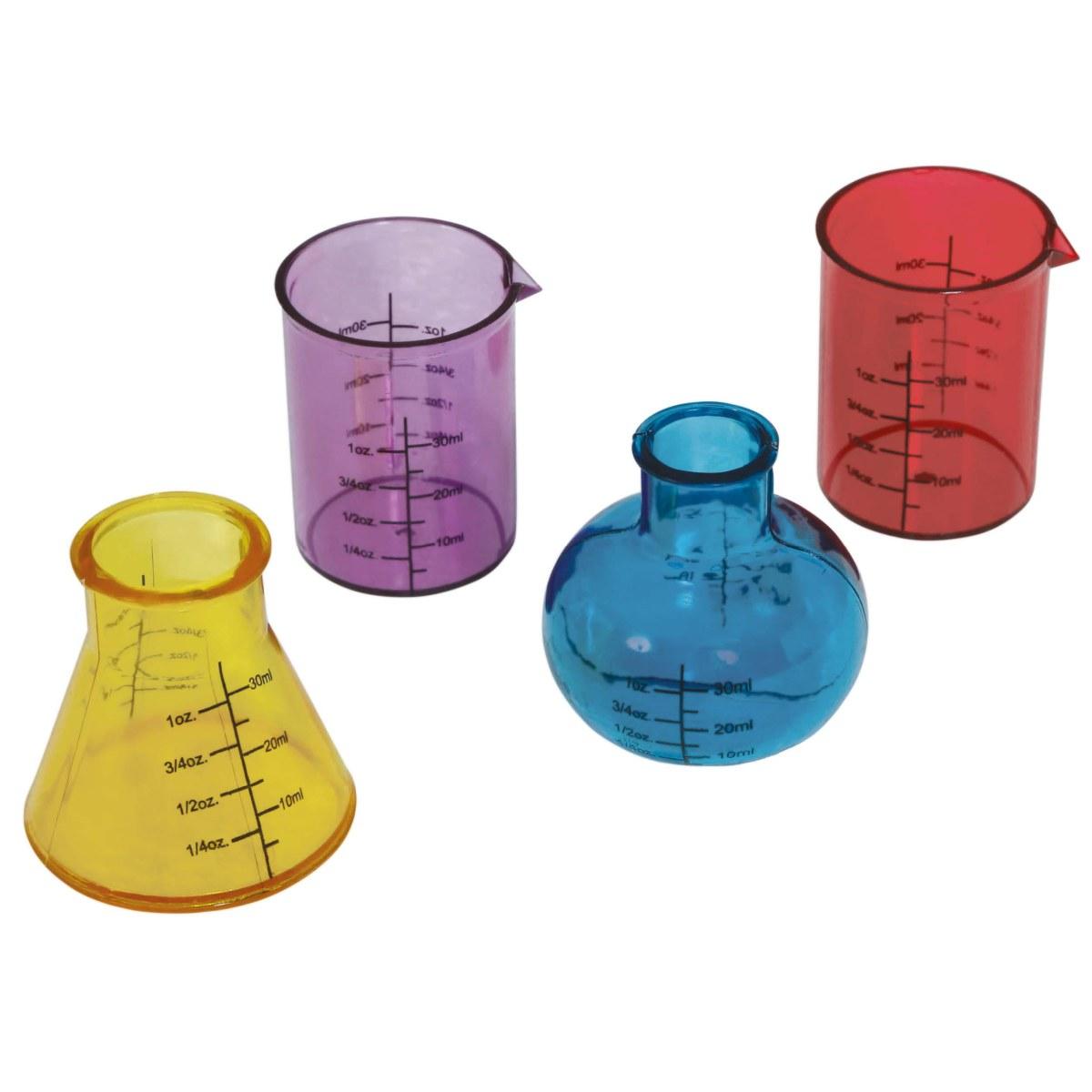 Bicchiere Set Halloween Pvc Da Laboratorio Set pz.4 |Guirca