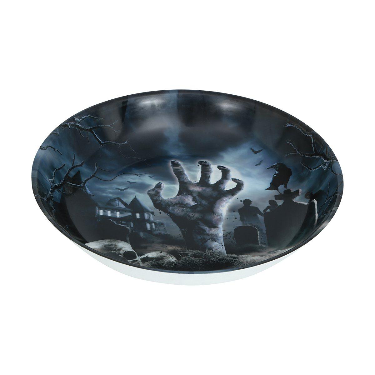 Ciotola Halloween Pvc Cimitero cm.Ø32 |Guirca