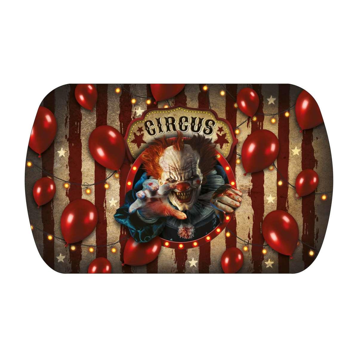 Vassoio Halloween Pvc Circus cm.39x24 |Guirca