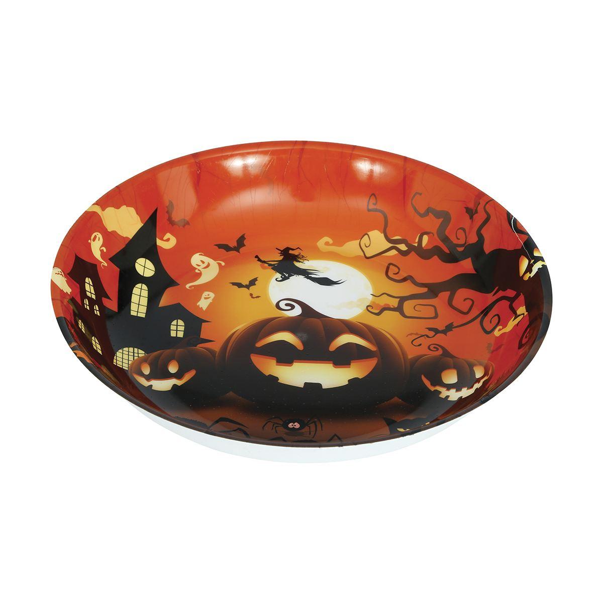 Ciotola Halloween Pvc Zucche cm.Ø32 |Guirca