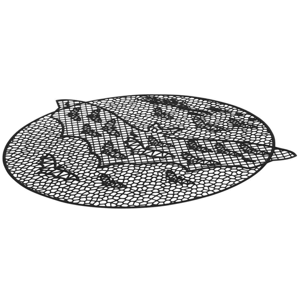 Tovaglietta Sottopiatto Pvc Halloween Con Pipistrello cm.Ø38 |Guirca