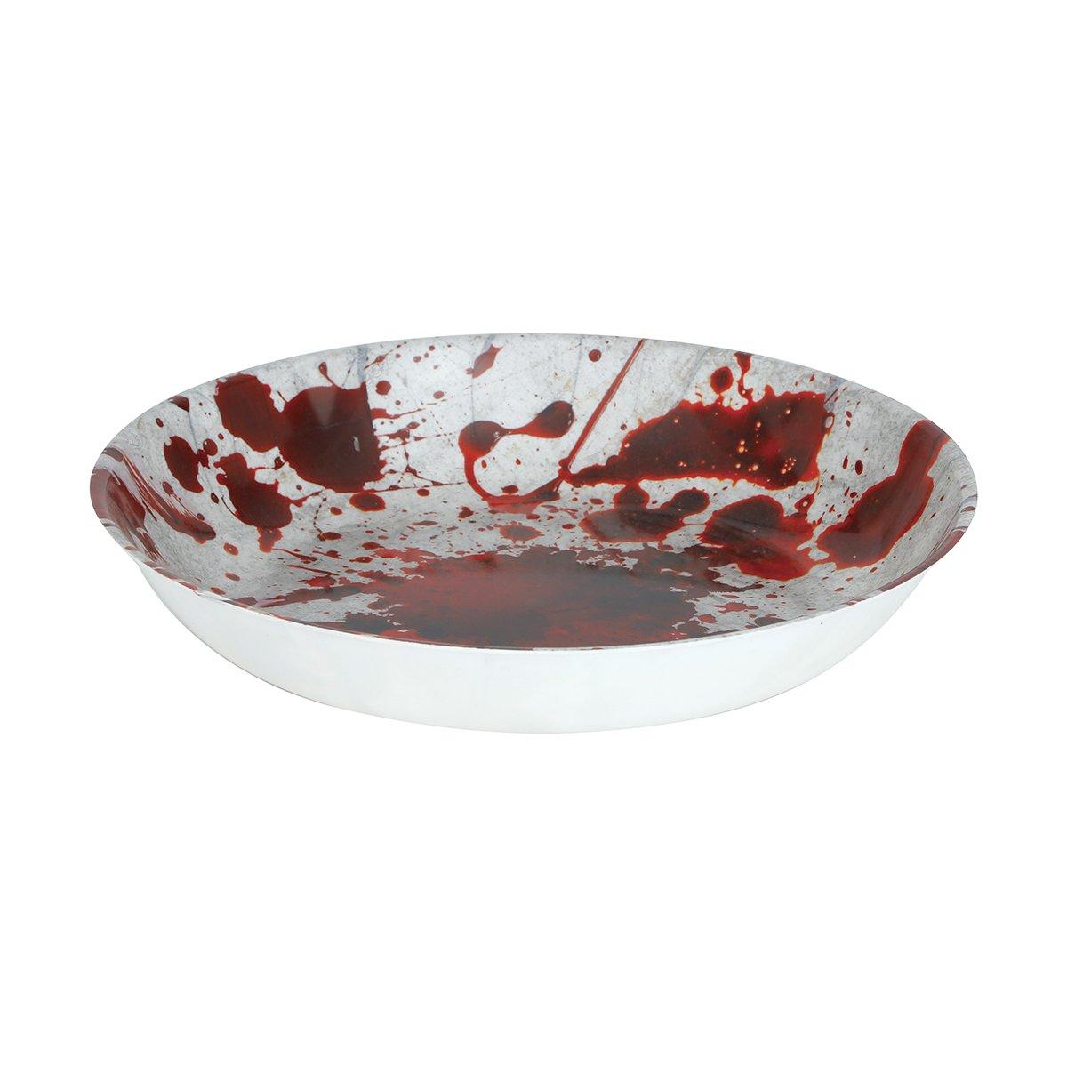 Ciotola Halloween Pvc Con Impronte Insanguinate cm.Ø32 |Guirca