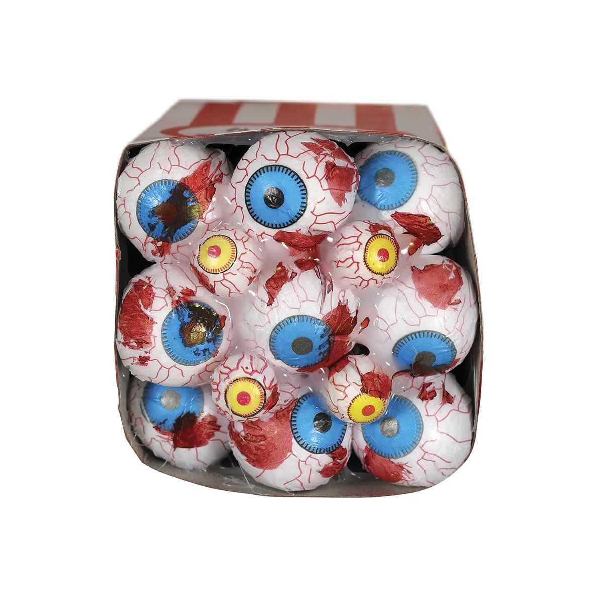Decorazione Scatola Pop Corn Con Occhi Insanguinati 9x8x16 |Guirca