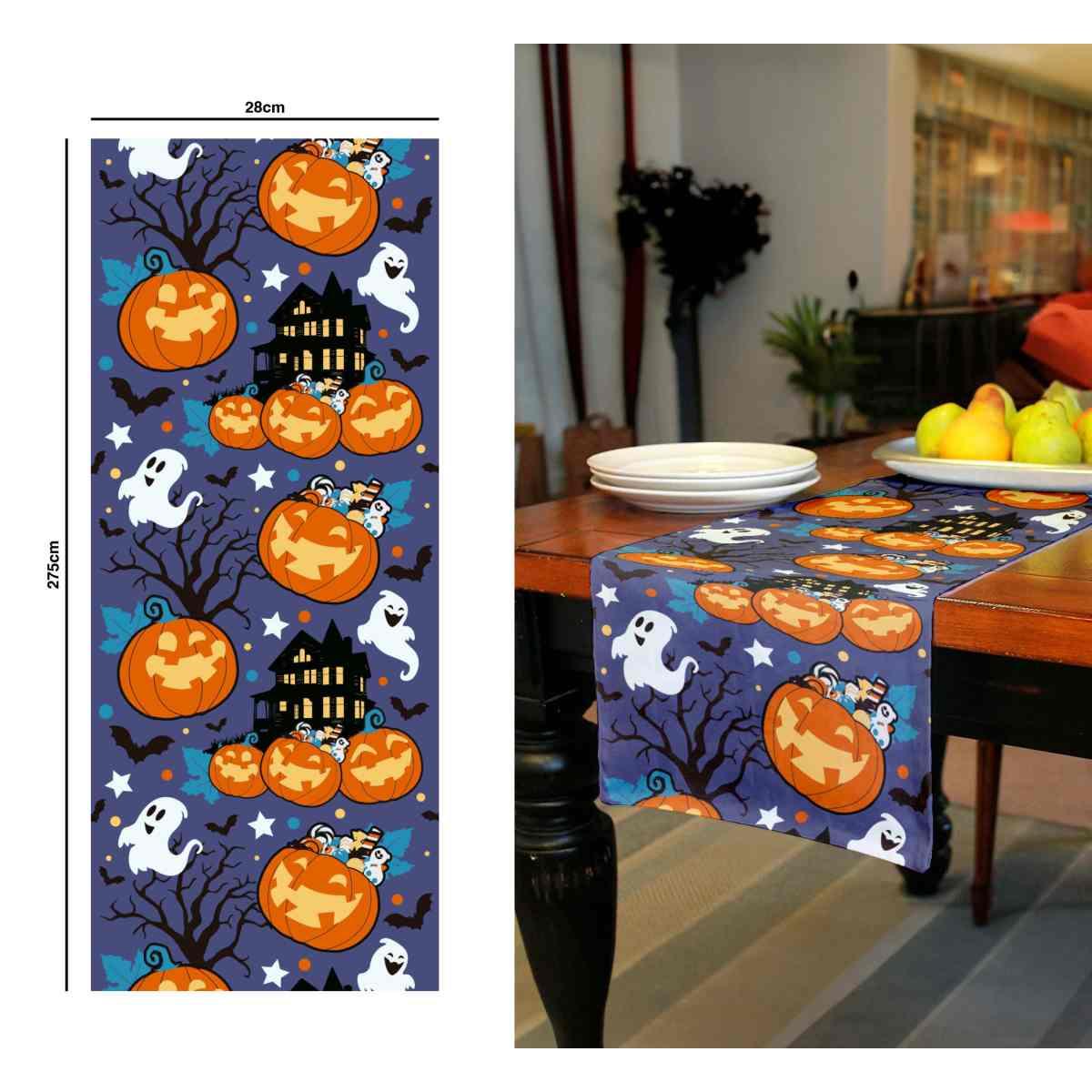 Runner Halloween Zucche Colorate cm.28x275 |Guirca