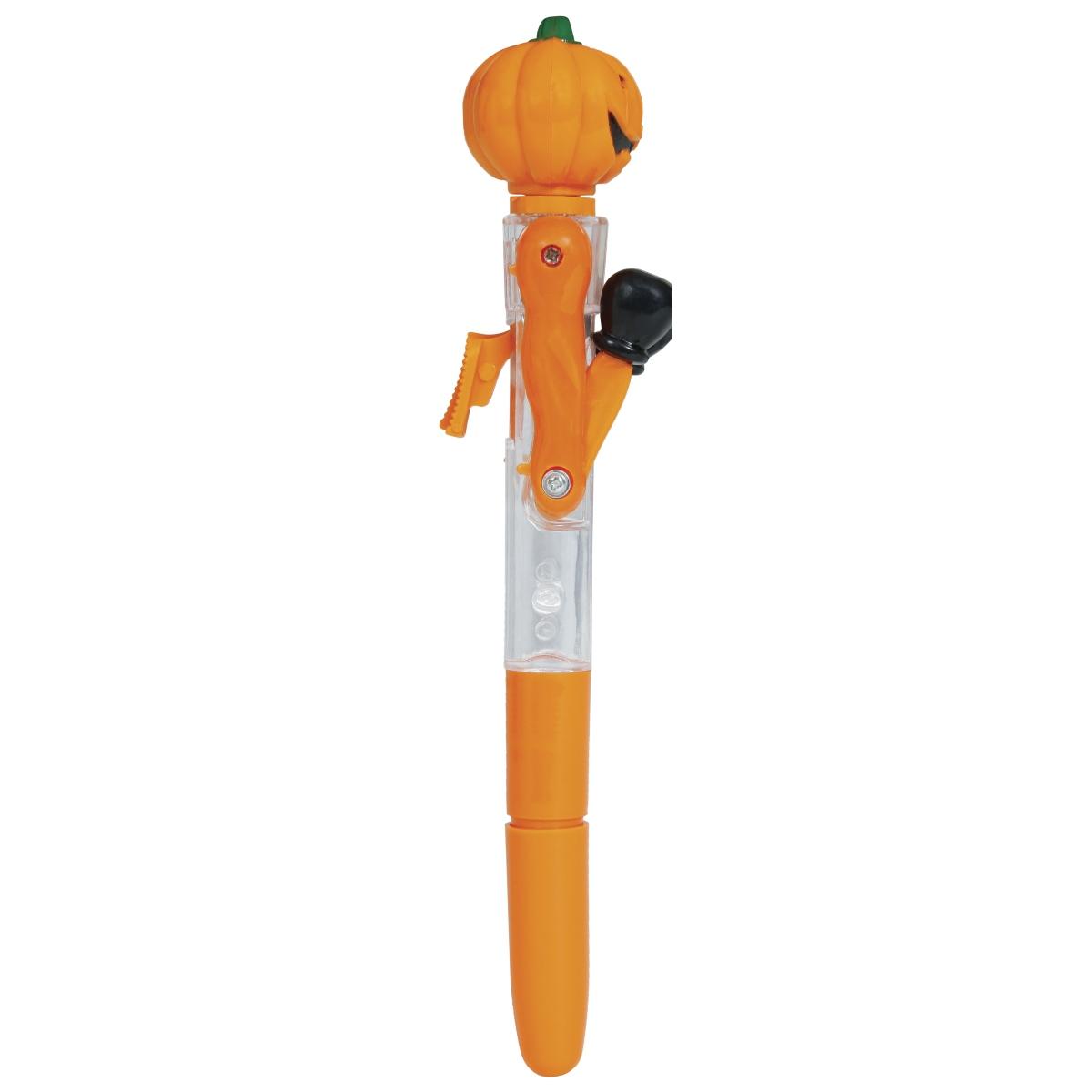 Penna Halloween Con Zucca E Luce |Guirca