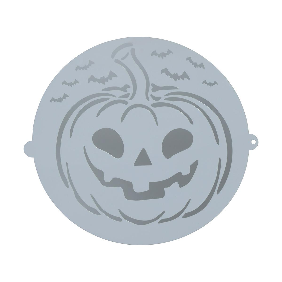 Stencil Halloween Per Torte Con Zucca cm.25 |Guirca