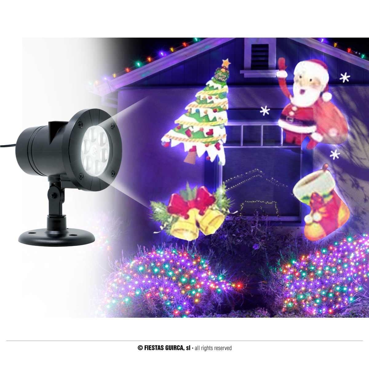 Proiettore Led Soggetti Halloween Con Movimento |Guirca