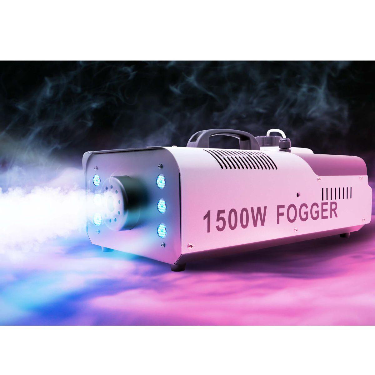 Macchina Fumo Con Telecomando E Luce 1500W |Guirca