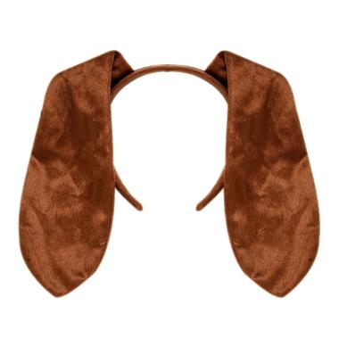 Cerchietto Cane Con Orecchie Marroni |Widmann
