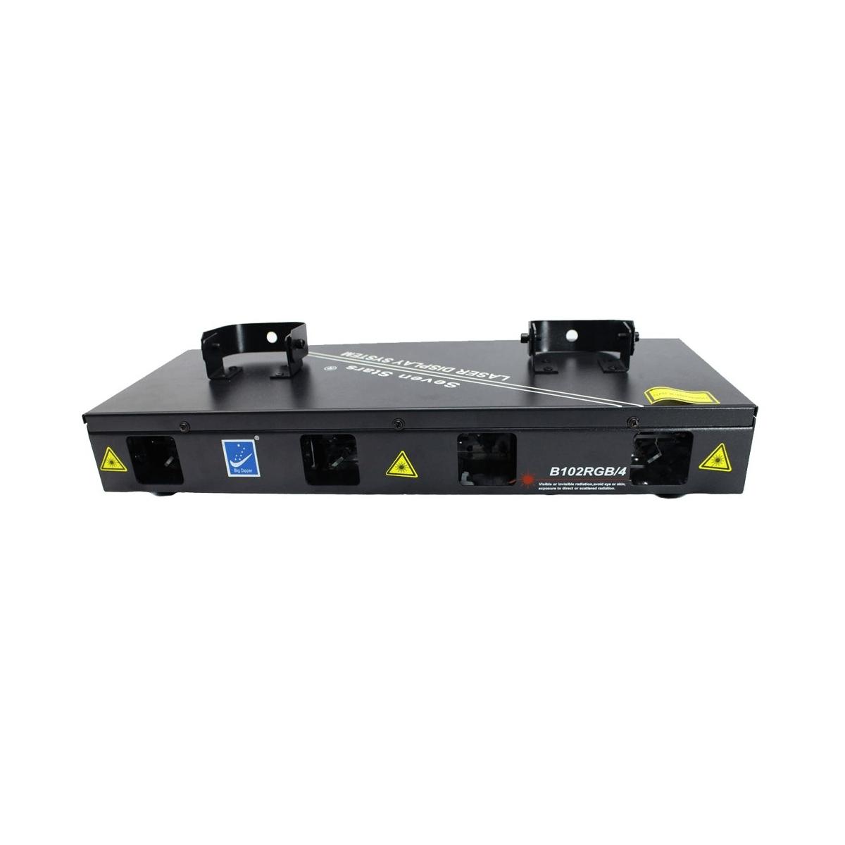 Proiettore Laser Professionale Rgbv 4 Teste 560Mw |Espa